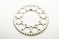 REAR SPROCKET ALLOY RENTHAL, ULTRALITE 112U-520-53GESI SILVER, 112U-520-53GRSI