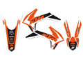 13-15 SX/SXF 14-16 EXC ROCKSTAR, BLACKBIRD FULL TEAM KIT 8538L