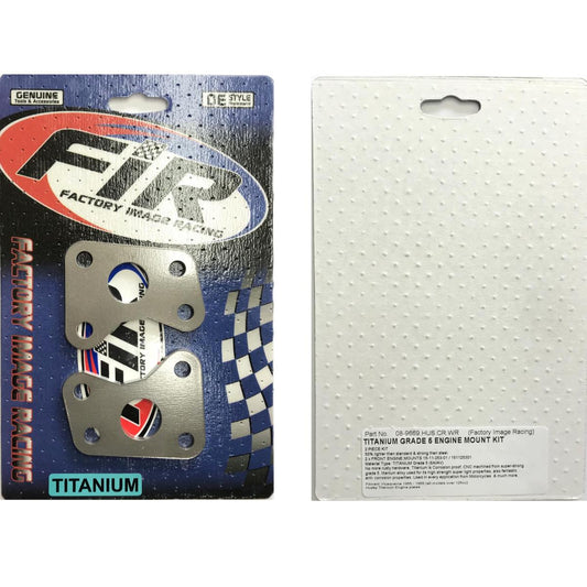 TITANIUM ENGINE MOUNT 1985 / 1988, FRONT PAIR / CR WR 250 400 500, 15-11-253-01 / 151125301