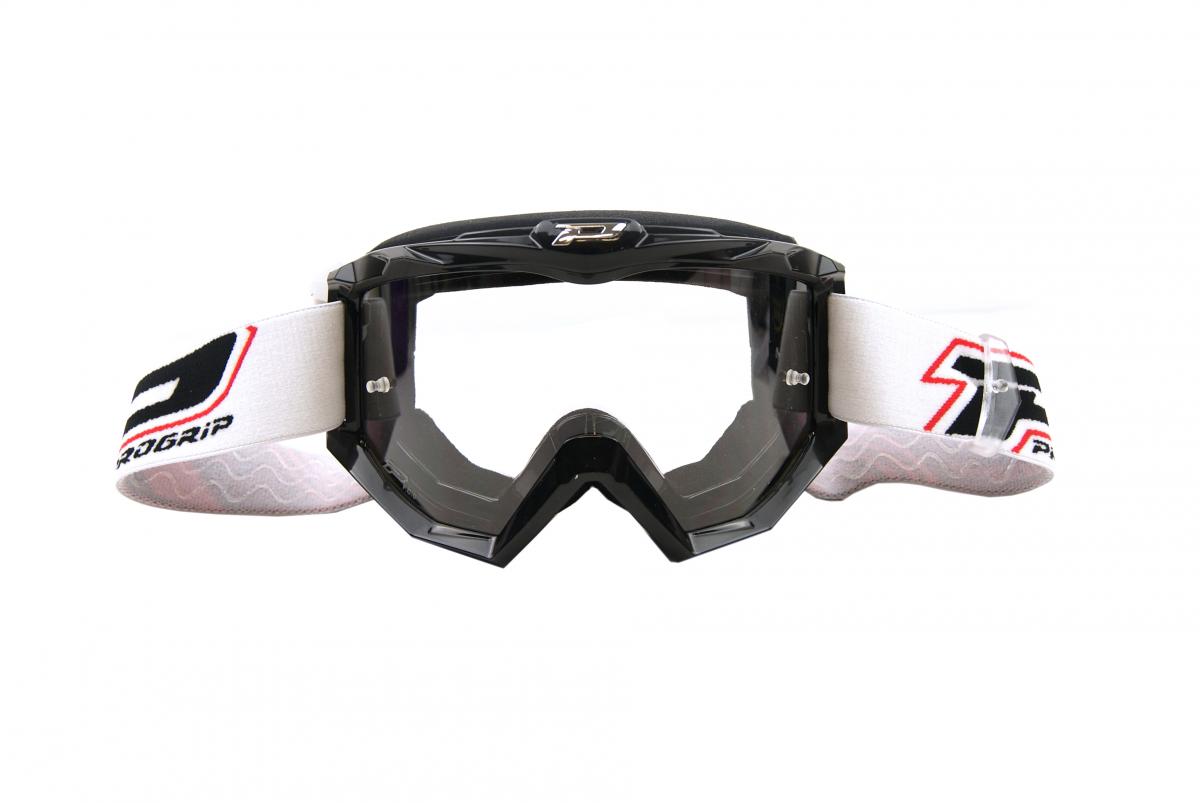 PROGRIP ATZAKI GOGGLE BLACK WITH CLEAR LENS, PG3201 BLACK