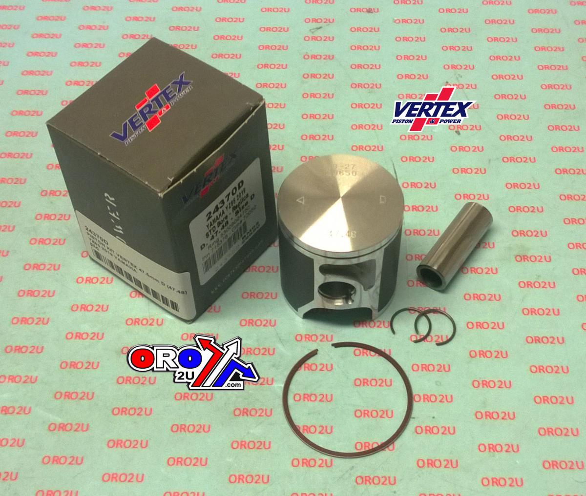 PISTON KIT VERTEX 47.5 D YAMAHA YZ 85 02-22, VERTEX 24370D