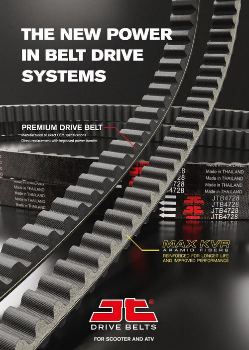 DRIVE BELT PREMIUM JTB7207 ADIVA 200 PEUGEOT 200 LXR IE SYM 200 HD HD EVO HD2 I