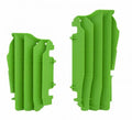 RAD LOUVERS OVERSIZE GREEN, KX 450F 2016 - 2023, RTECH R-GRKXFVE0019