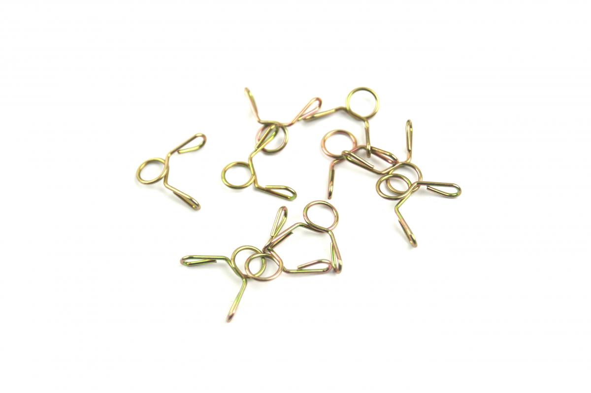 HOSE CLAMP / CLIP ID: 5mm PACK 10, ID RANGE 5.1MM -7MM