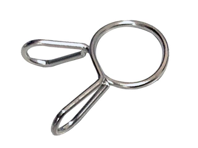 HOSE CLAMP / CLIP ID: 12mm PACK 10, ID RANGE 11.5MM -13MM