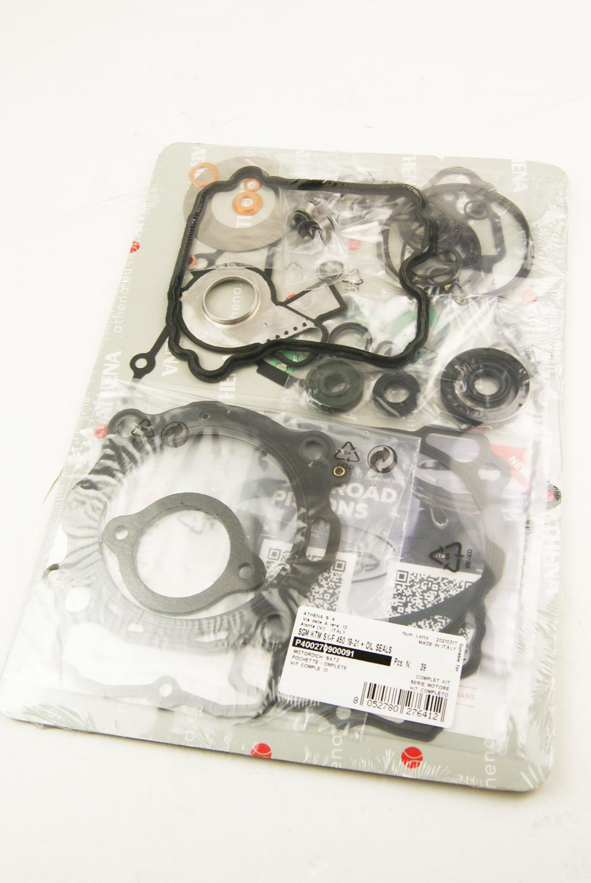 COMPLETE GASKET KIT KTM SX-F/XC-F 450 19-22, ATHENA P400270900091 HUSQVARNA GAS GAS