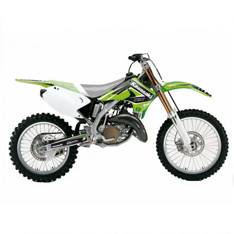 03-08 KX125 250 DREAM 4 GRAPHICS, BLACKBIRD DECAL 2408N