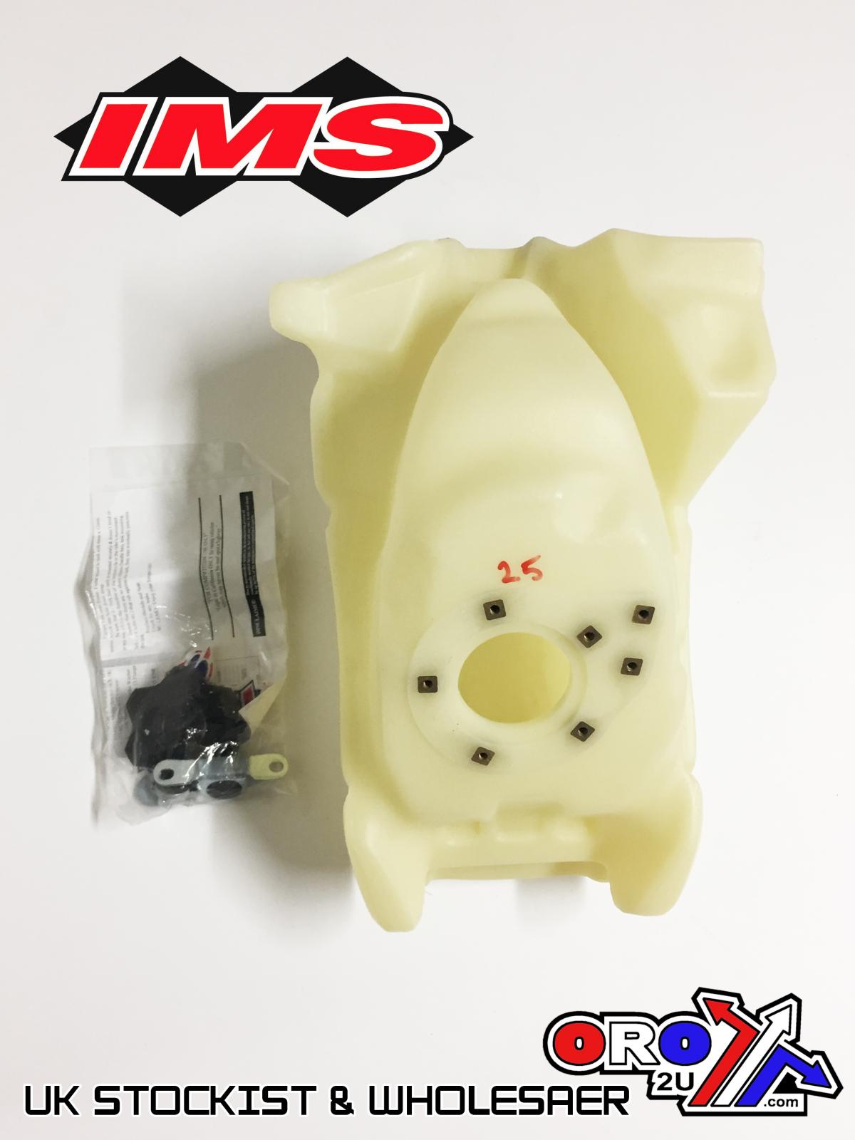 IMS Fuel Tank 2.9 gal Natural Screw Cap, Kawasaki KX250F 2011-2012, 113153-N2