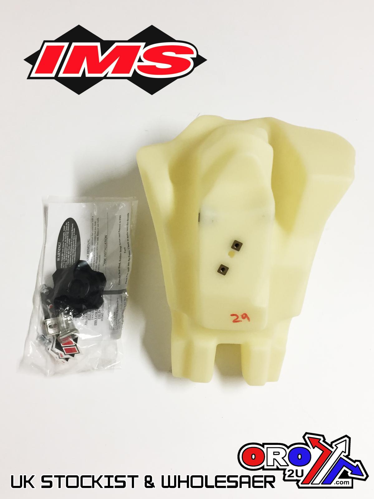 IMS Fuel Tank 2.0 gal Natural Screw Cap, Kawasaki KX85 2014-2021, 113162-N2