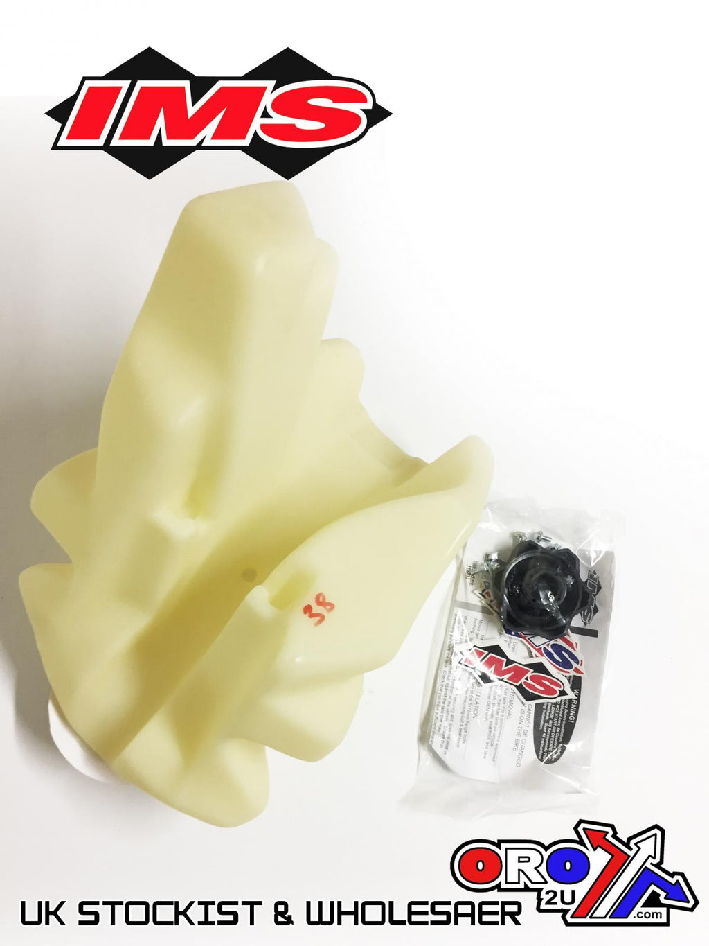 IMS Fuel Tank 1.8 g Natural Screw Cap, KTM 85 SX 2013-2017, 113333-N2