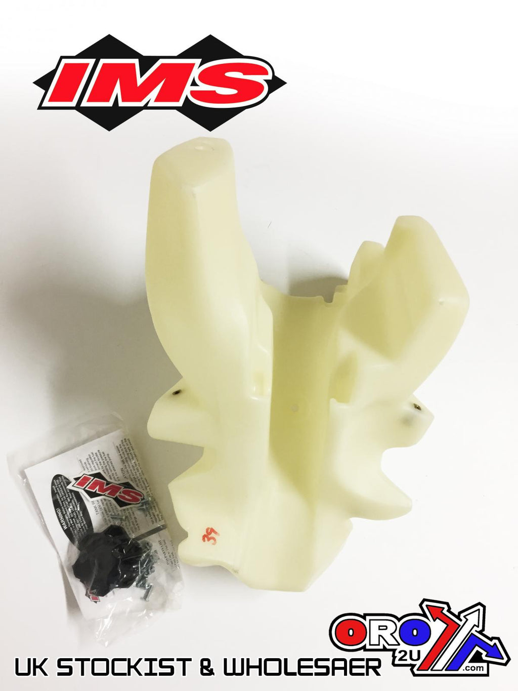 IMS Fuel Tank 2.6 gal Natural Screw Cap, KTM 250 XC-F 2011-2015, 113334-N2