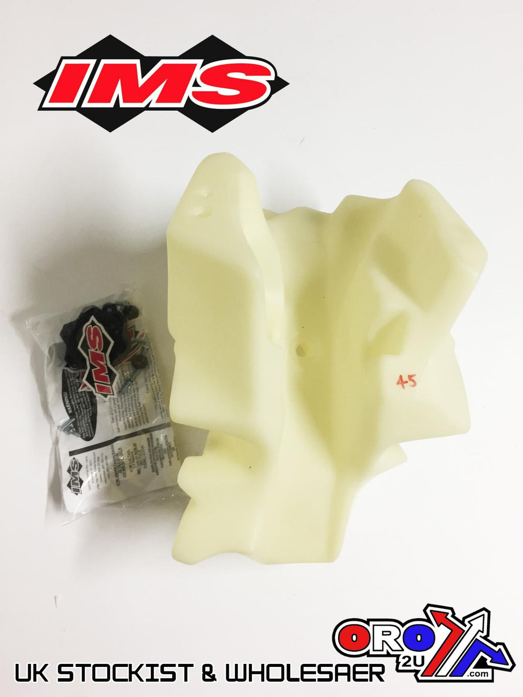 IMS Fuel Tank 2.6 gal Natural Screw Cap, KTM 450 SX-F Factory Edition 2018-2020, 113341-N2