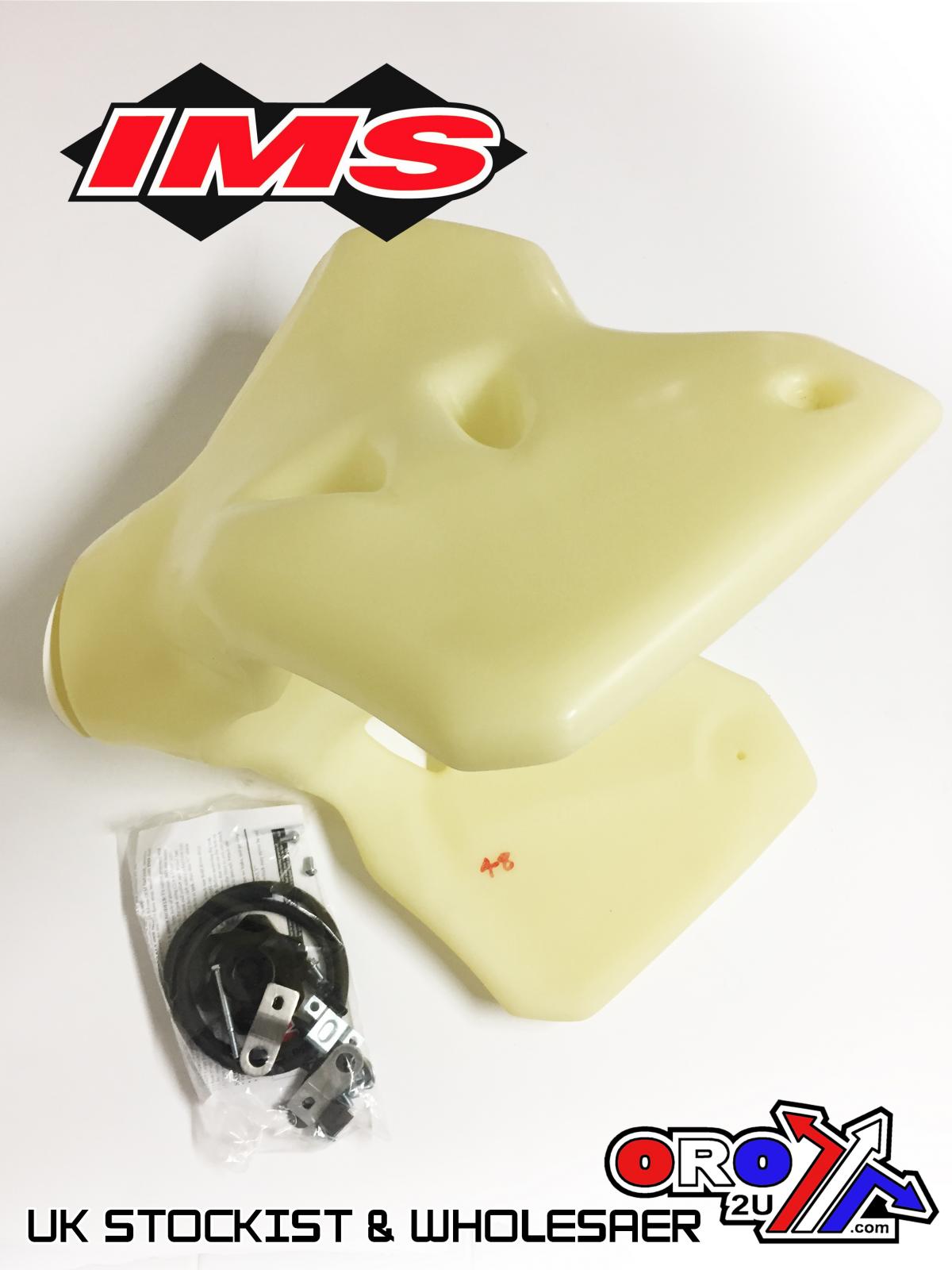 IMS Fuel Tank 4.0 gal Natural Screw Cap, Kawasaki KLX400S 2003-2004, 115521-N2