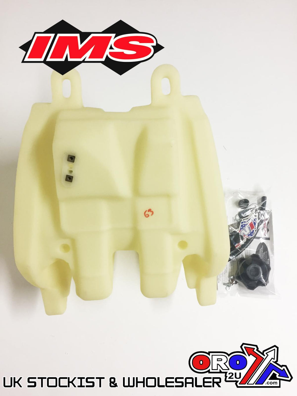 IMS Fuel Tank 5.6 gal Natural Screw Cap, Yamaha Banshee 1987-2012, 127311-N2
