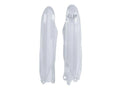 LOWER FORK GUARDS 19-25 WR450F, WHITE, RTECH R-PSWRFBN0019