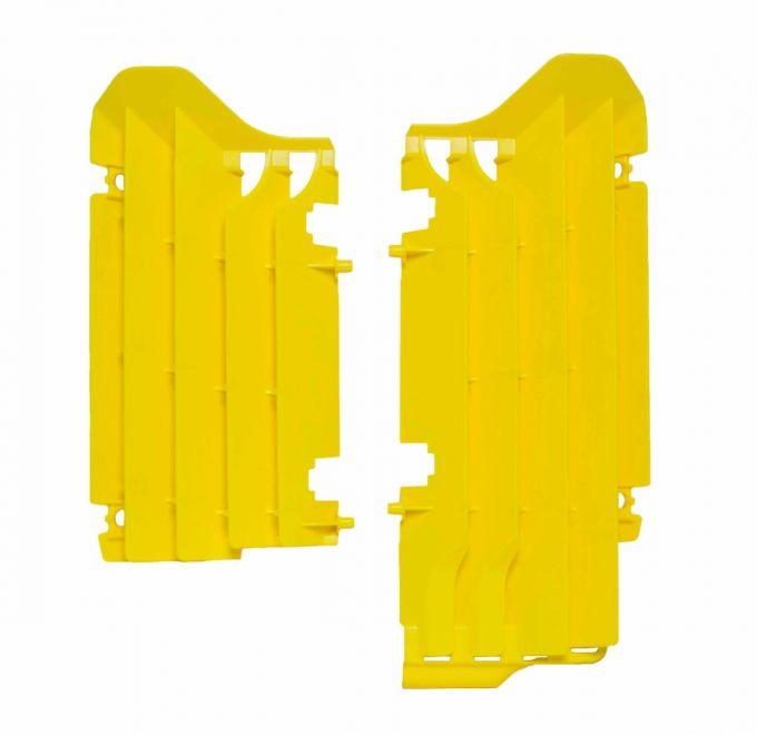 RAD LOUVERS OVERSIZE YELLOW RM-Z250 19-25, RTECH R-GRRMZGI0019