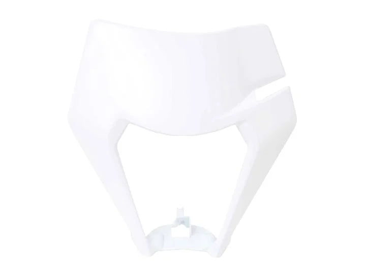 FRONT HEADLIGHT 2020-23 KTM WHITE, RTECH R-MASKKTMBN20