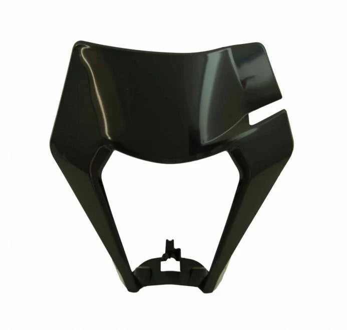 FRONT HEADLIGHT 2020-23 KTM BLACK, RTECH R-MASKKTMNR20