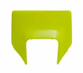 FRONT HEADLIGHT COWL 2020-23 HUSQ, RTECH R-MASKHSQGF20 NEON YELLOW