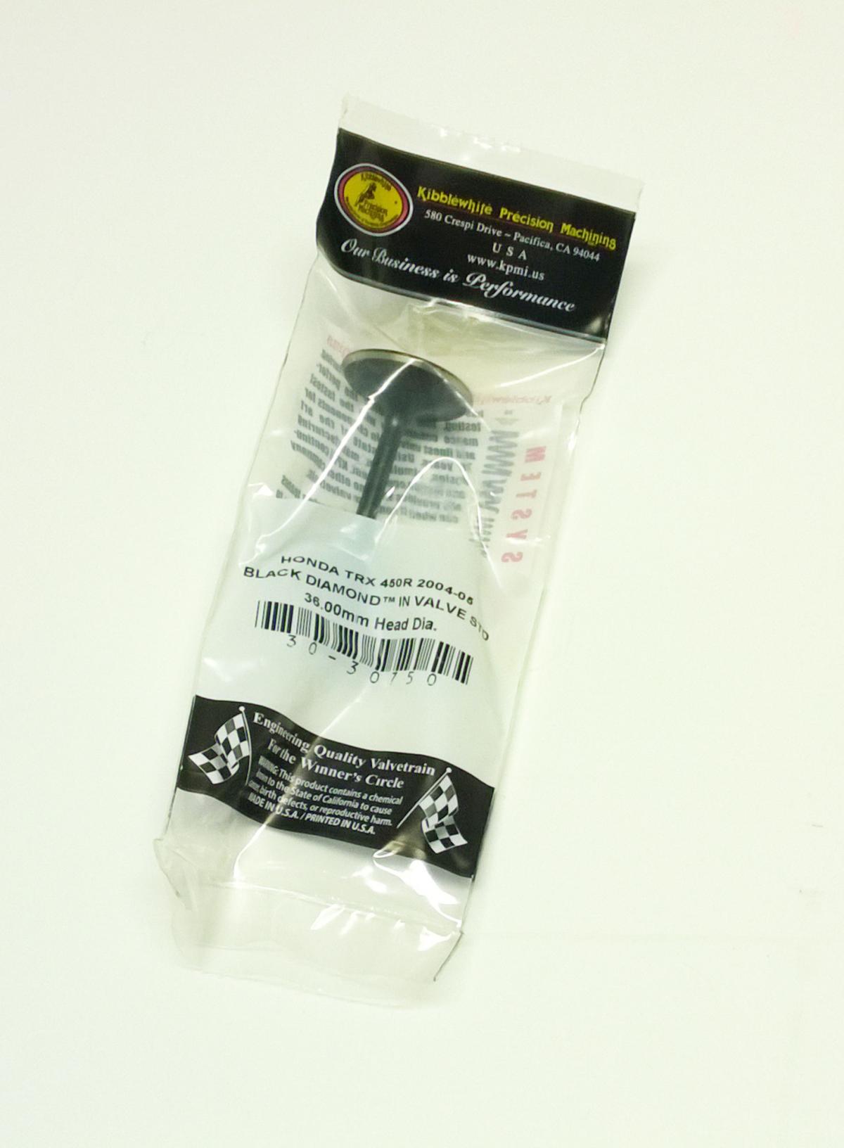 VALVE INTAKE 14711-HP1-670, HONDA TRX450R 04-05 30-30750, 14751-MEB-670