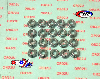 M6 x 1.00mm FLANGE NUT, PACK OF 20