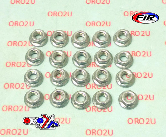 M5 x 0.80mm FLANGE NUT, PACK OF 20