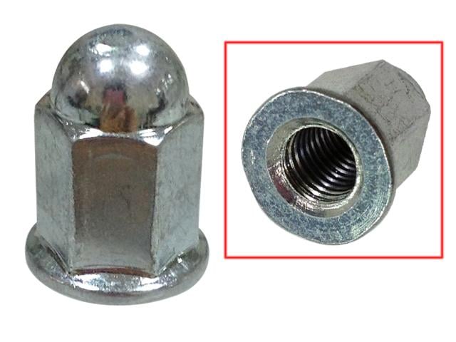 NUT M7x1.00 LONG DOM HEAD, LENGHT 17mm 90304-KBB-900