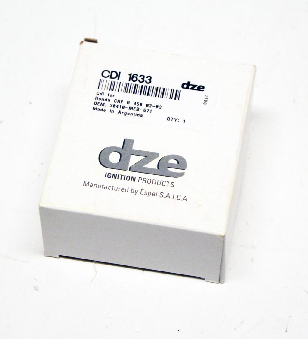 CDI UNIT BOX CRF450R 2002-2003, DZE 01633-04CDI 1633, 30410-MEB-671
