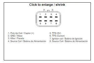 CDI UNIT BOX CRF450R 2002-2003, DZE 01633-04CDI 1633, 30410-MEB-671