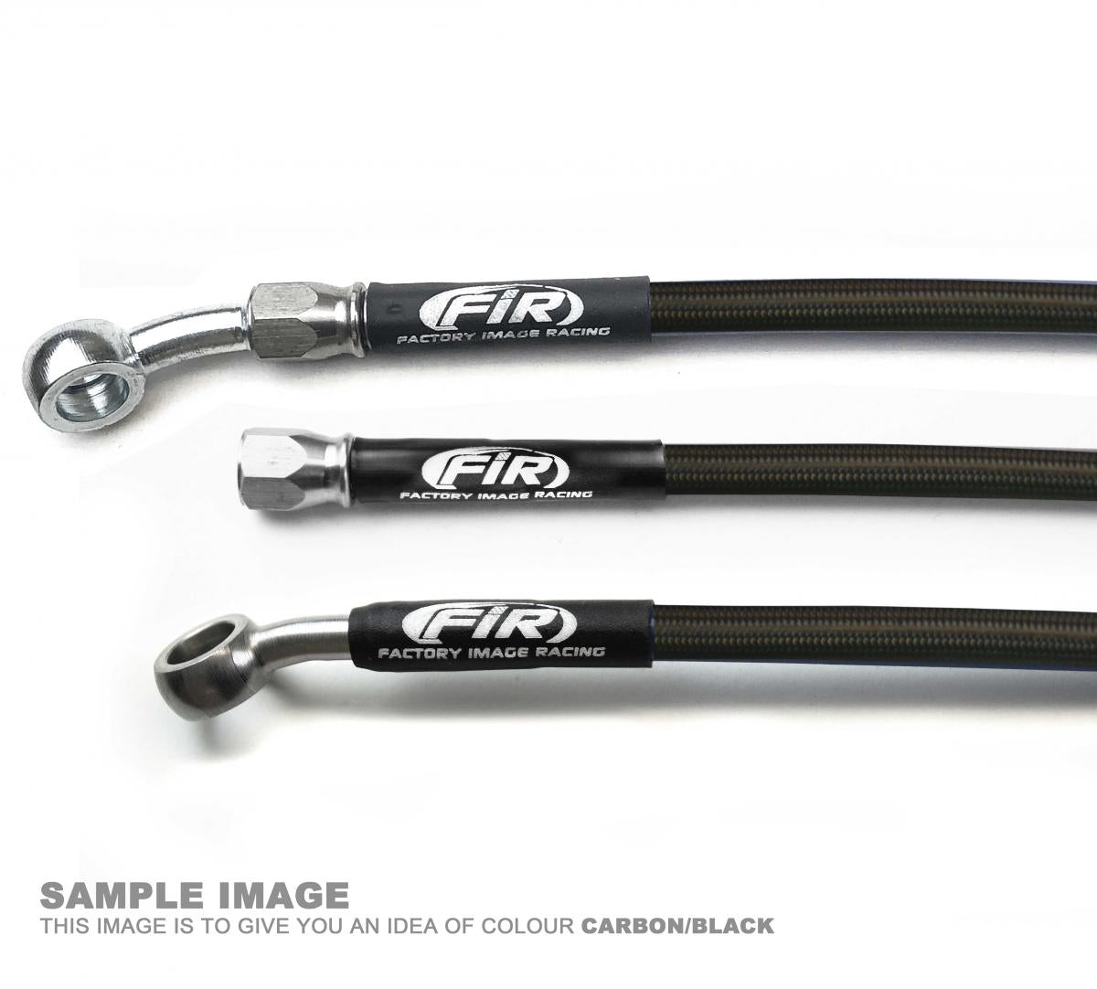 HOSE REAR BRAKE BLACK, TRX450R 2004-2009 HONDA FIR, H02-2-032/P
