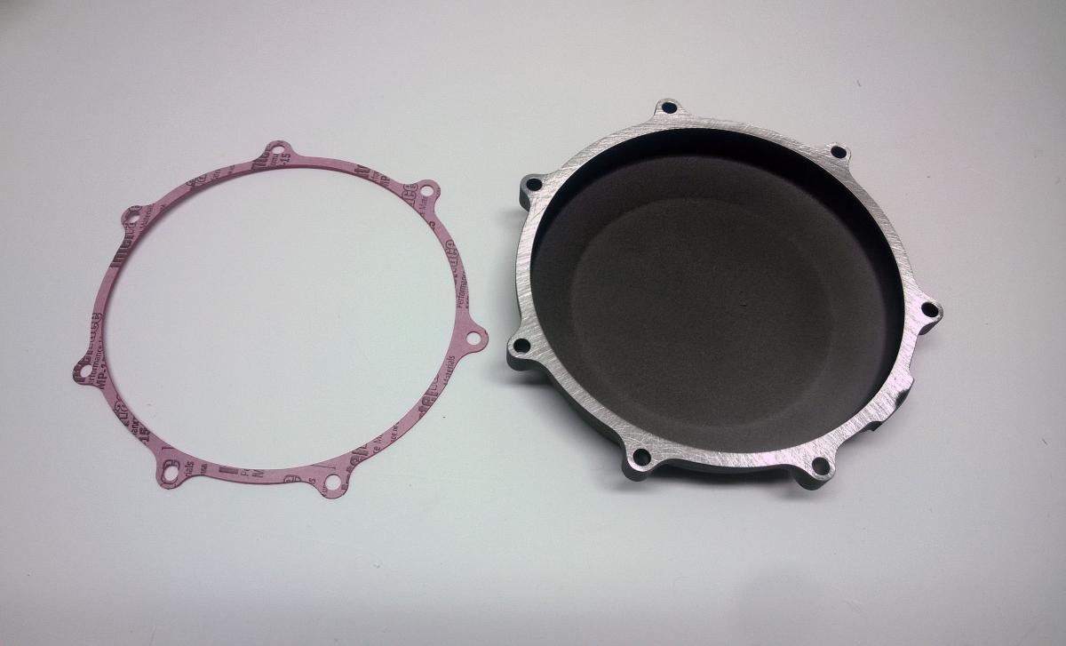 CLUTCH COVER 2019 KX450F, BOYESEN CC-18CB, BLACK