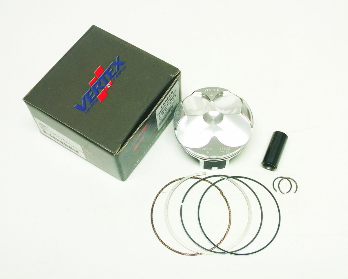 PISTON KIT VERTEX 78.0 A KAWASAKI KX 250 2020, VERTEX 24456A COMPR 14,2:1