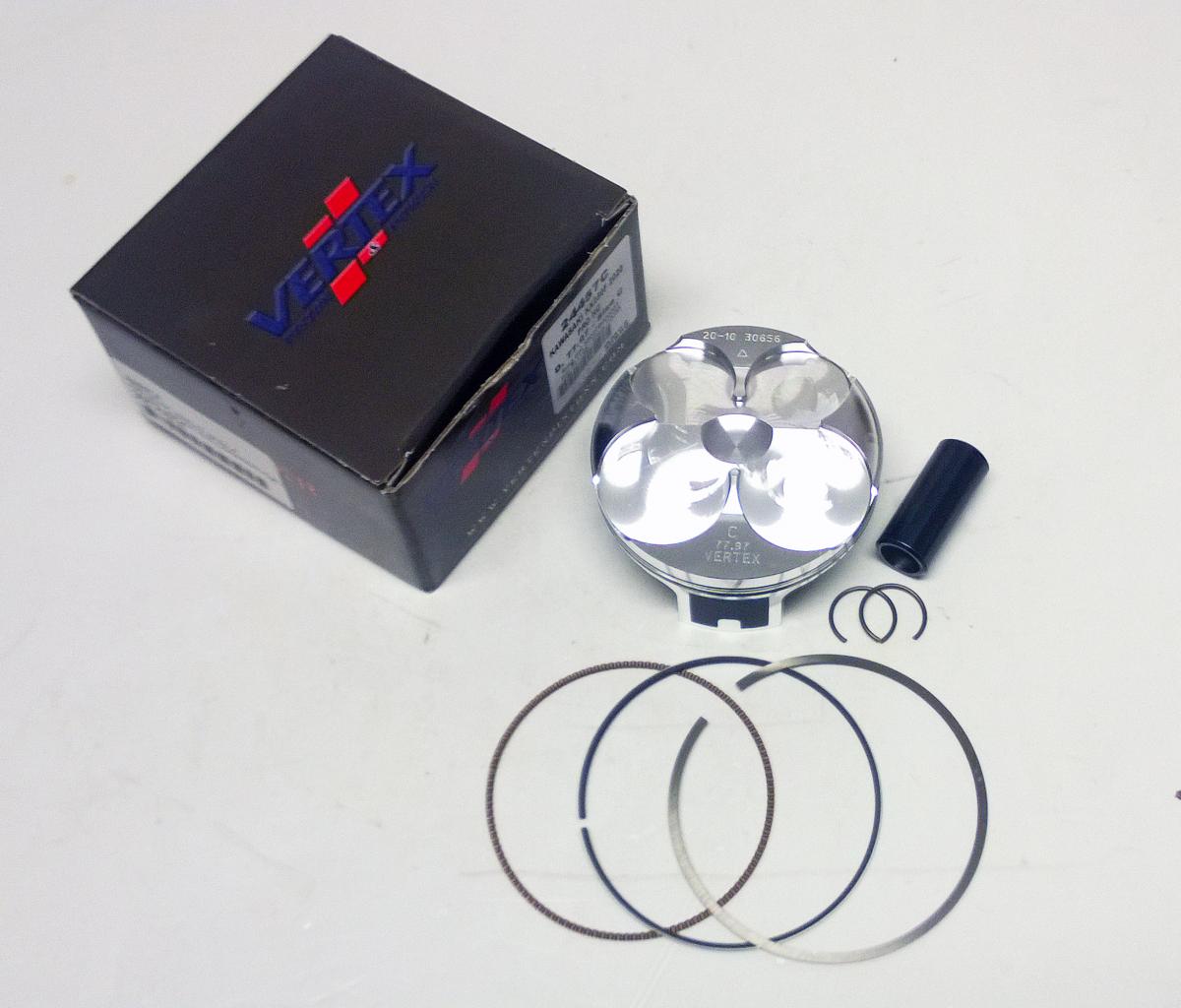 PISTON KIT VERTEX 78.0 D HC KAWASAKI KX 250 2020, VERTEX 24457D HC COMPR 14,9;1