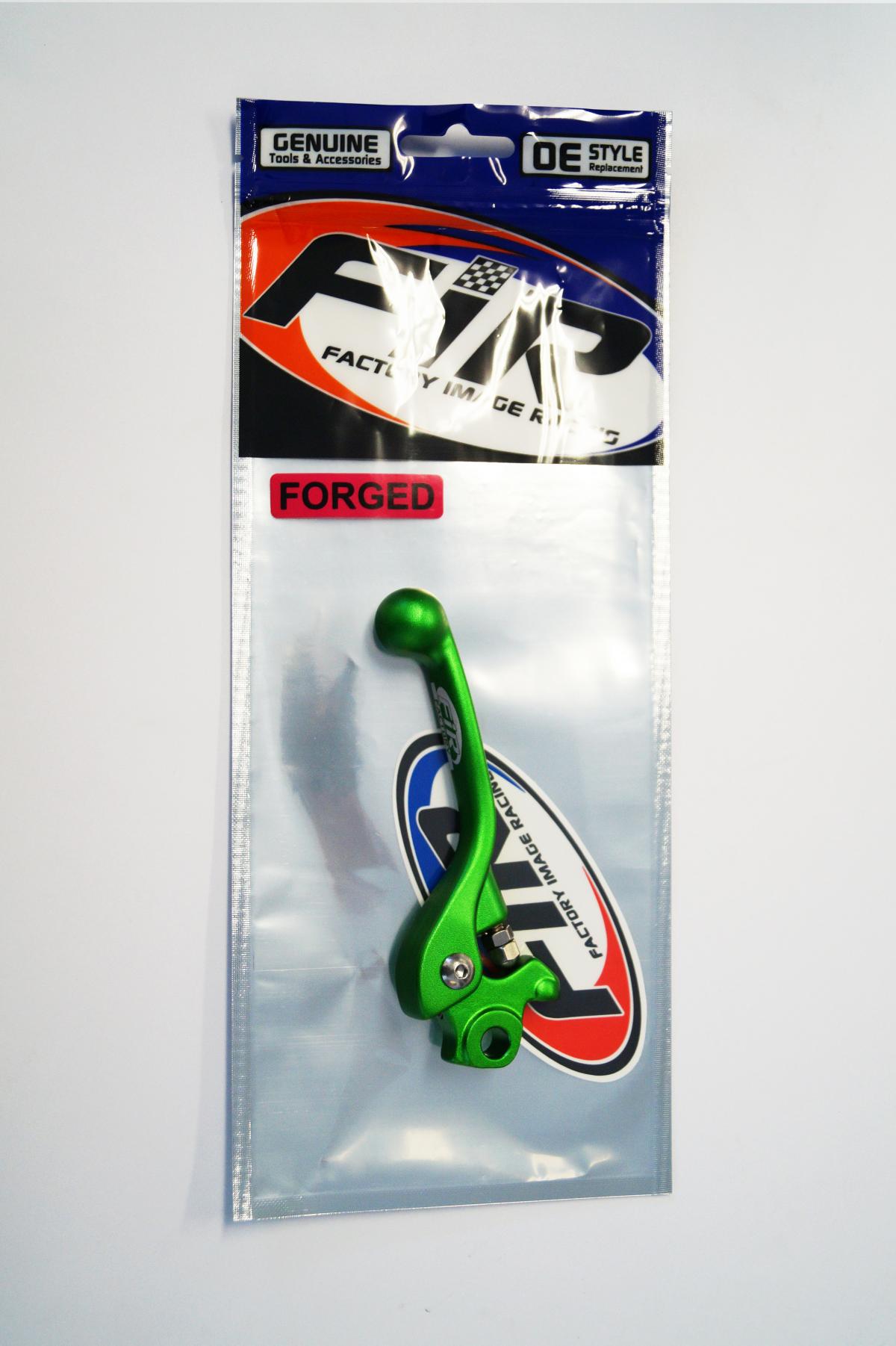 LEVER BLADE BRAKE KXF 250/450, 13236-0724 FORGED GREEN, ACLB-612