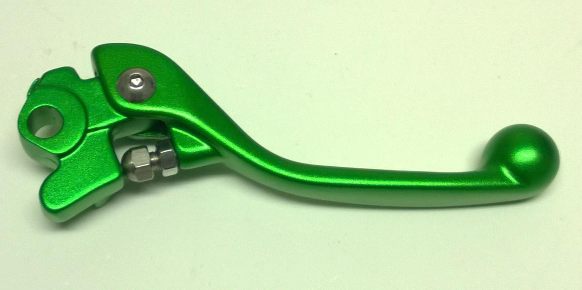 LEVER BLADE DISC 01-04 YZ/KX/RM, FORGED 5MV-83922-00 GREEN, ACLB-611