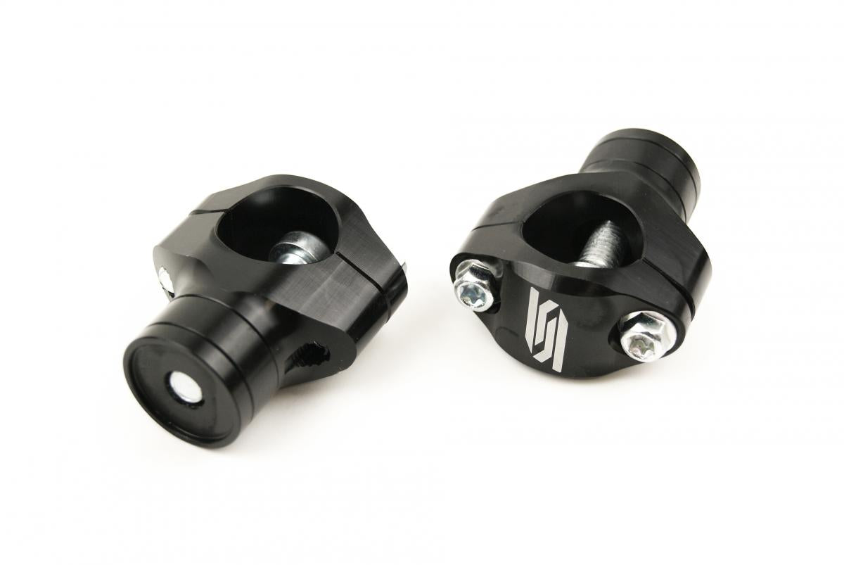 HANDLEBAR MOUNTS BLACK 16-26 HUSQVARNA KTM TC FC TX FX SX 125 150 250 300 350 450 690 701 28.6mm SCAR P66