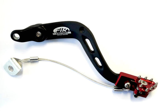 BRAKE PEDAL BETA 2010-2019 BK/RD, FIR BRAND, ASB-151F, 20360018000