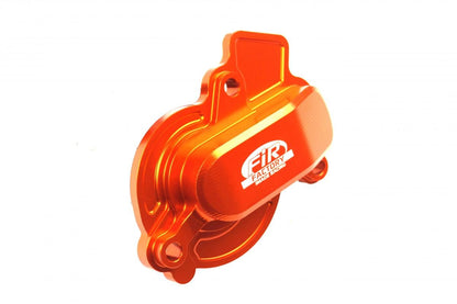 WATER PUMP COVER 16-18 SX-F 450 KTM, FIR ASWPC-01, BILLET ALLOY ORANGE, 79435052000 OEM FITMENT