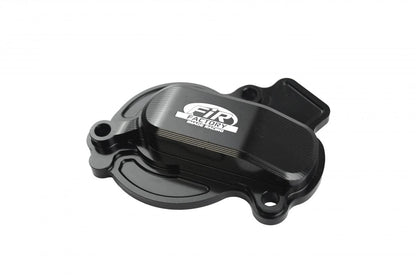WATER PUMP COVER 16-18 SX-F 450 KTM, FIR ASWPC-01, BILLET ALLOY BLACK, 79435052000 OEM FITMENT