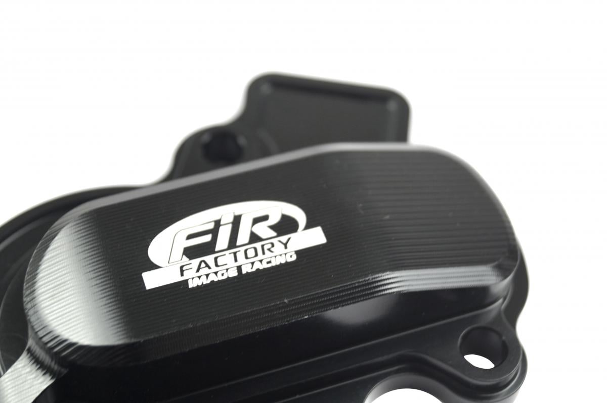 WATER PUMP COVER 16-18 SX-F 450 KTM, FIR ASWPC-01, BILLET ALLOY BLACK, 79435052000 OEM FITMENT