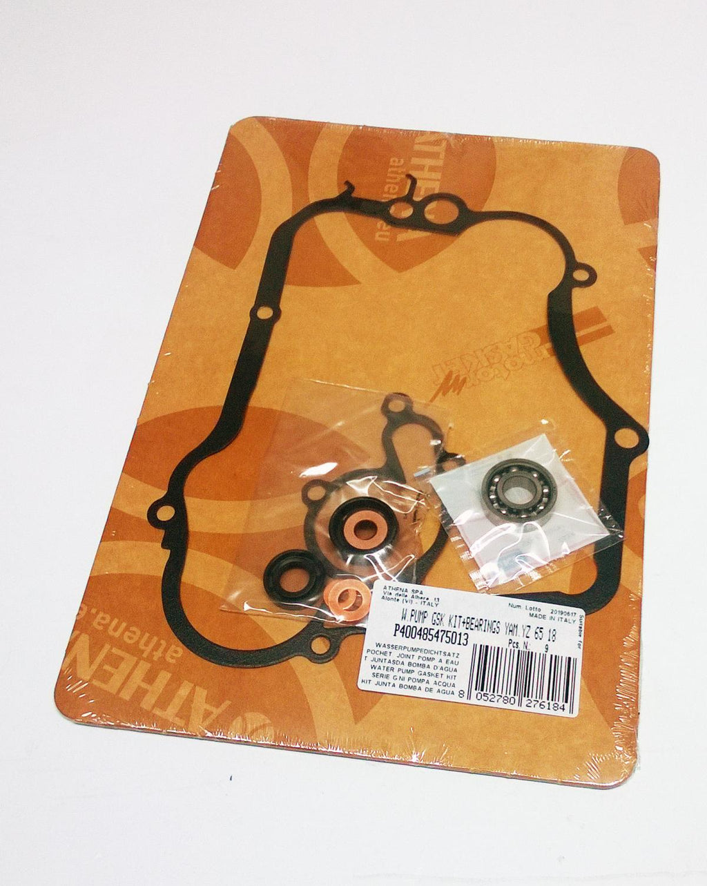 WATER PUMP GASKET KIT YZ 65/85 18-26, ATHENA P400485475013 YAMAHA WITH BEARING