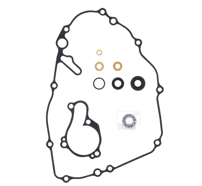 WATER PUMP GASKET KIT WR/YZ/XEF 250 19-26, ATHENA P400485475014 YAMAHA/FANTIC WITH BEARING