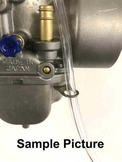 CARBURETOR HOSE HOLDER CLIP, SINGLE HOLE / SUIT 8mm PIPE PK10, /