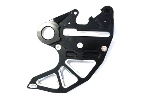 KTM HUSQ REAR DISC GUARD, FIR ASRDG-04, BLACK, W/CALIPER MOUNT, 78913975144