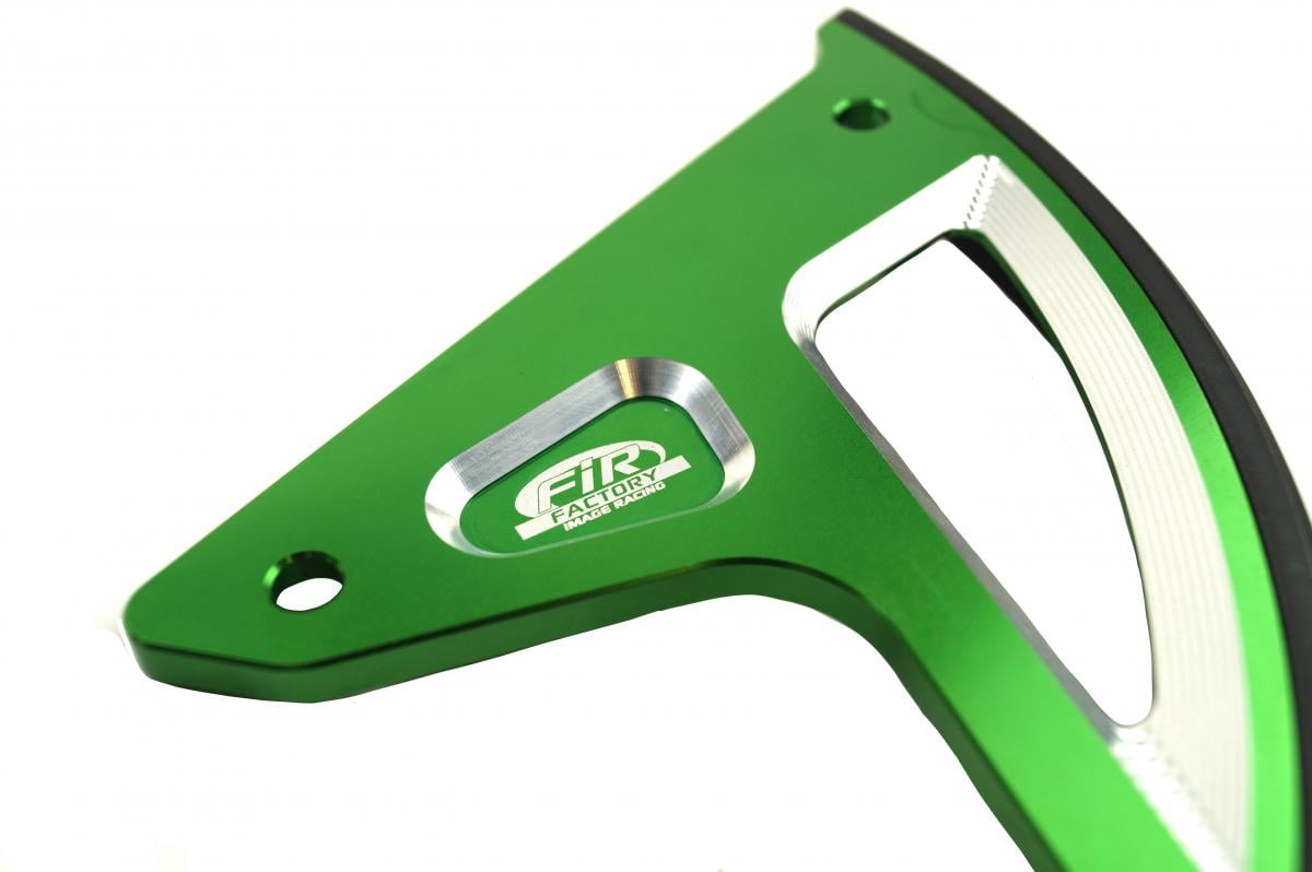 KAWASAKI REAR DISC GUARD, FIR ASRDG-08, GREEN