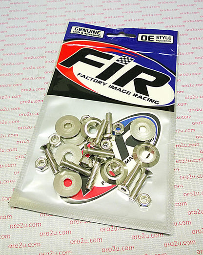 BOLT SET ALLOY SET 8 SILVER