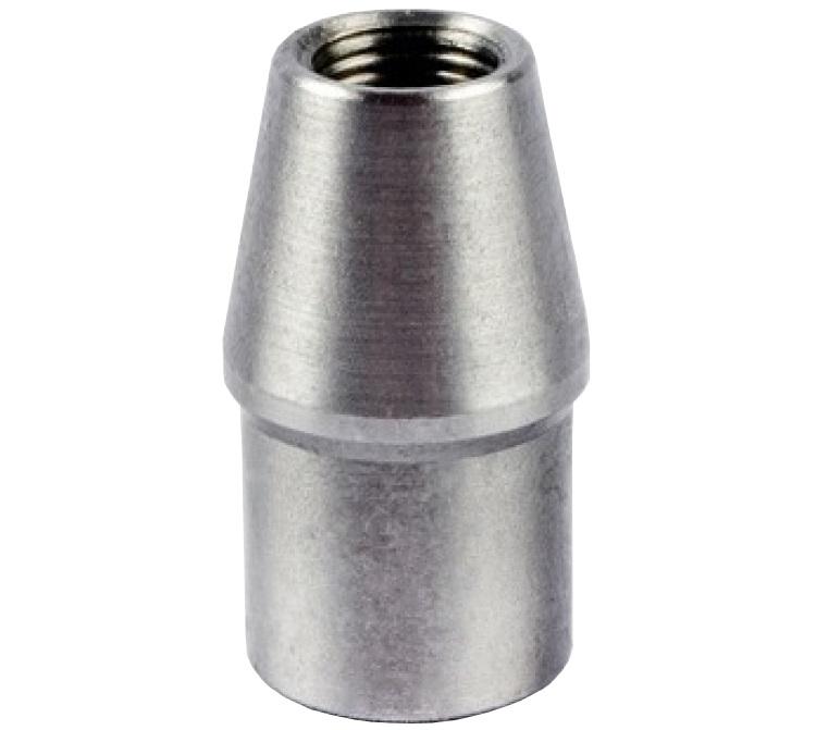 WELD THREADED BUNG M12x1.25 RH, METRIC WELDABLE, STEEL, BUNGM12RX1.25MM ROD END HEIM ROSE