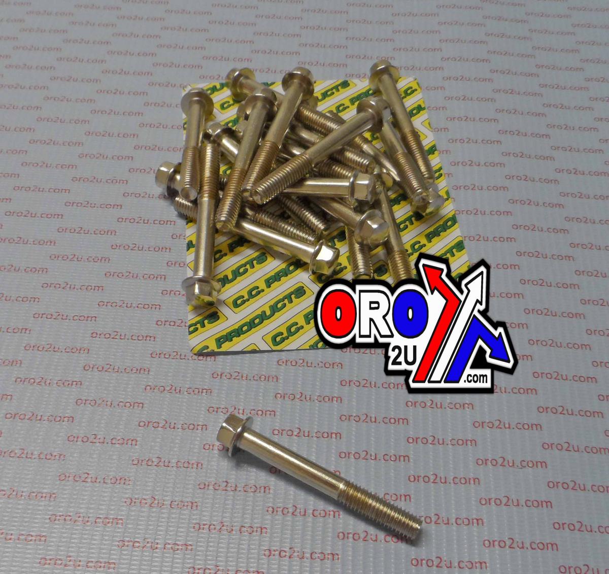 M8 x 60mm FLANGE BOLT, PACK OF 20, 10mm HEX
