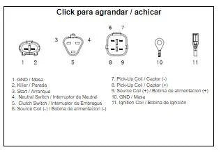 CDI BOX YFM350, 3HN-85540-20-00, 3HN-85540-10-00  with electronic advance