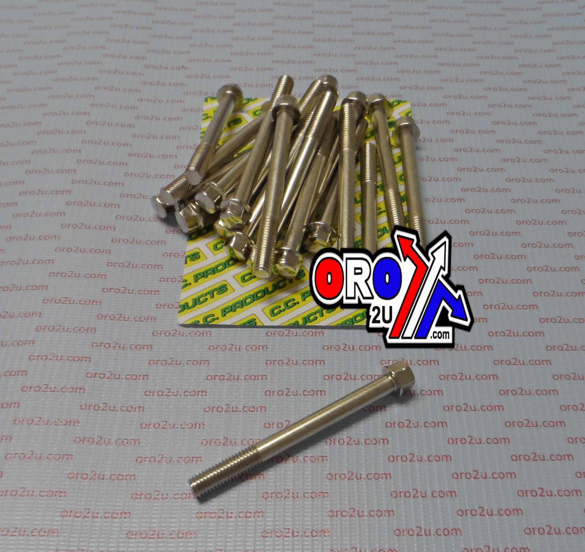 M8 x 80mm FLANGE BOLT, PACK OF 20, 10mm HEX